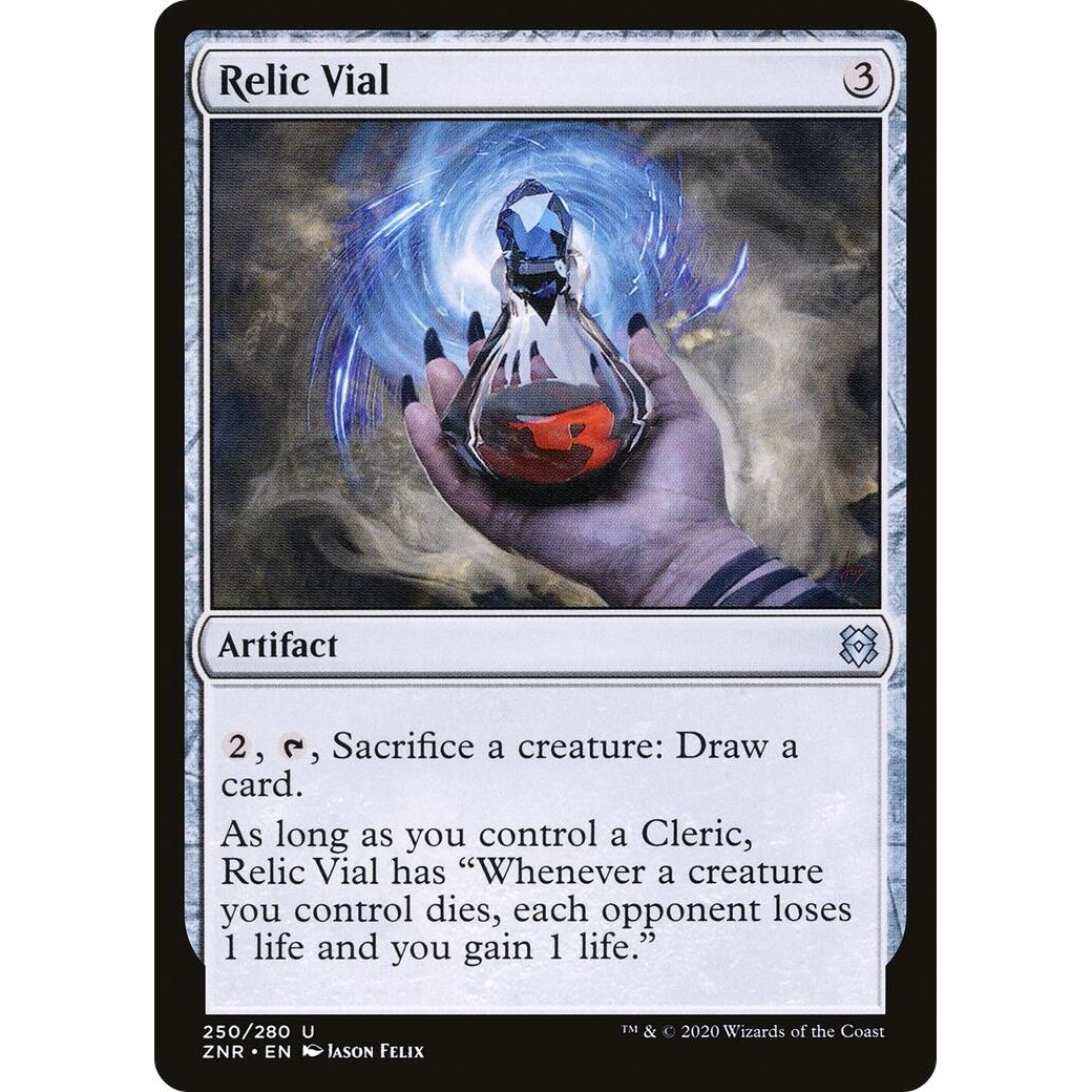 Image for Relic Vial (250) (ZNR) - Magic: The Gathering