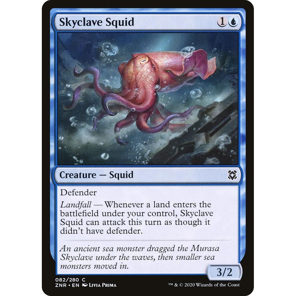 Image for Skyclave Squid (82) (ZNR) - Magic: The Gathering