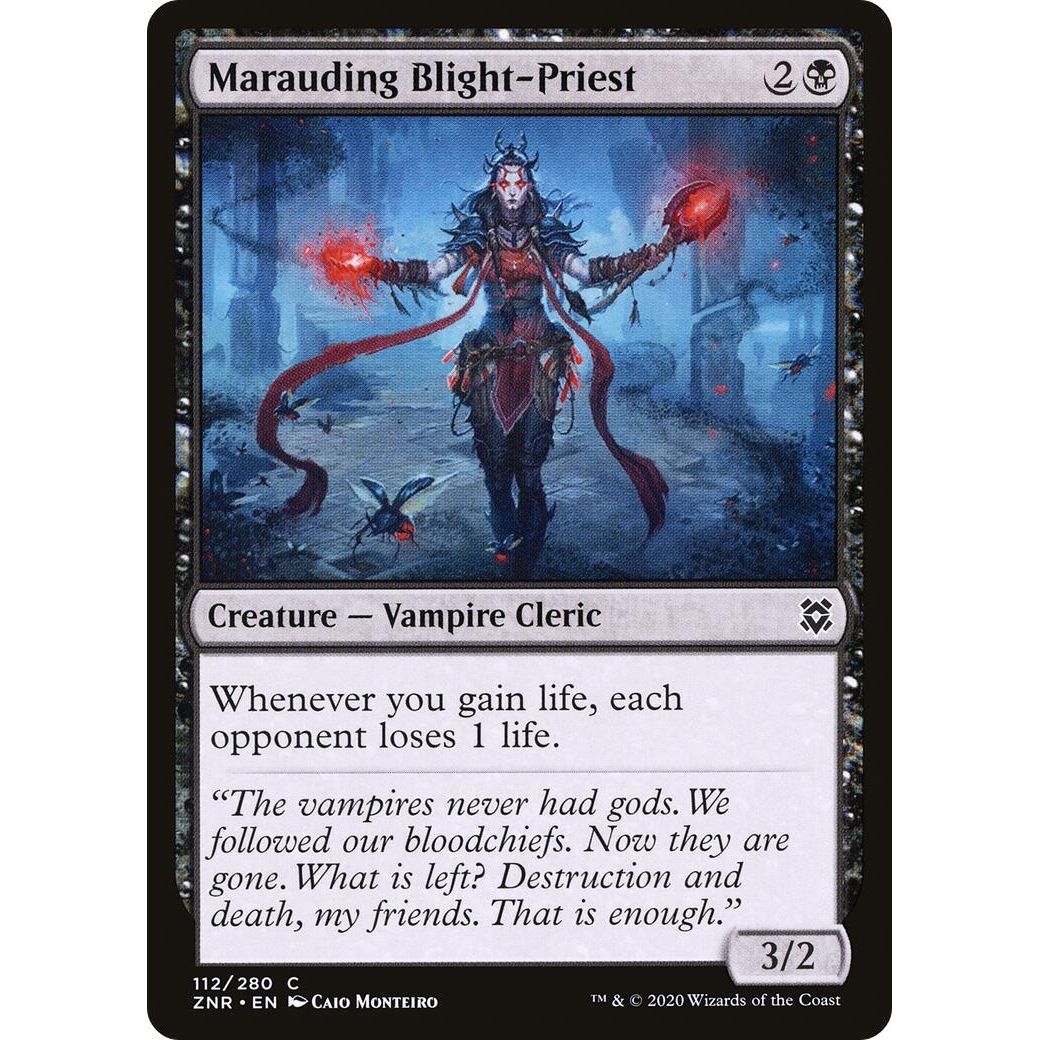 Image for Marauding Blight-Priest (112) (ZNR) - Magic: The Gathering