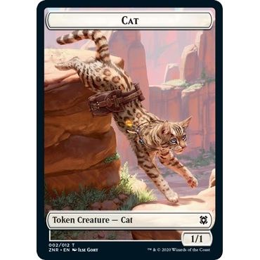 Image for Cat Token (2) (ZNR) - Magic: The Gathering