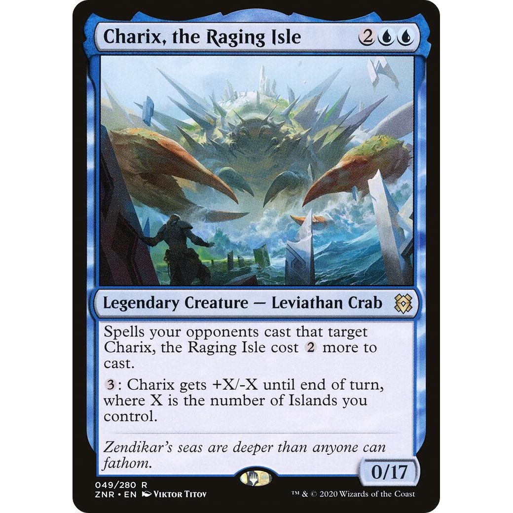 Image for Charix, the Raging Isle (49) (ZNR) - Magic: The Gathering