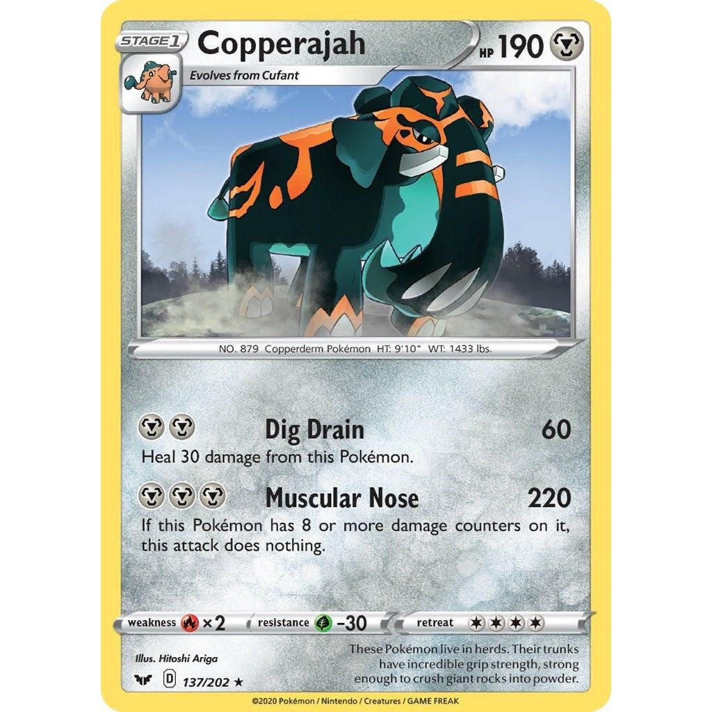 Image for Copperajah - 137/202 (Non-Holo Gamestop Exclusive) (137/202) (BLE) - Pokemon