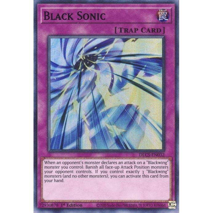 Image for Black Sonic (Purple) (DLCS-EN032) (DLCS) - YuGiOh