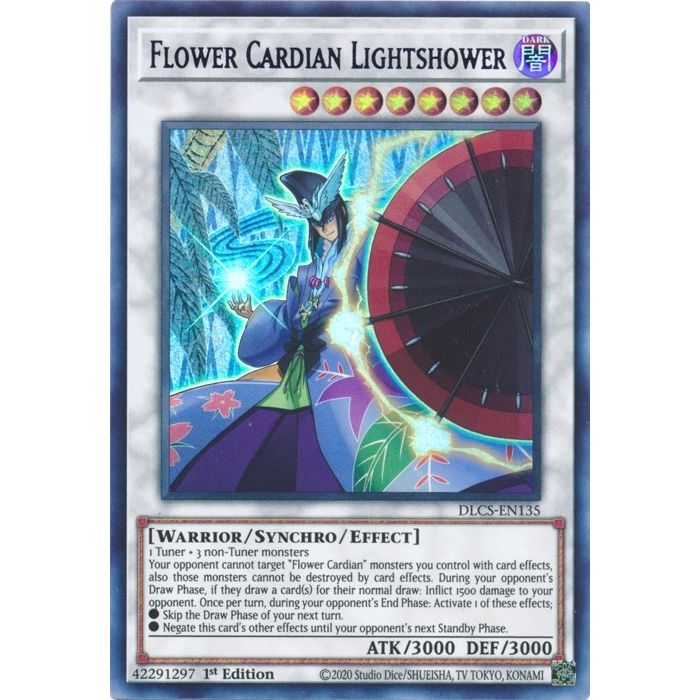 Image for Flower Cardian Lightshower (Purple) (DLCS-EN135) (DLCS) - YuGiOh