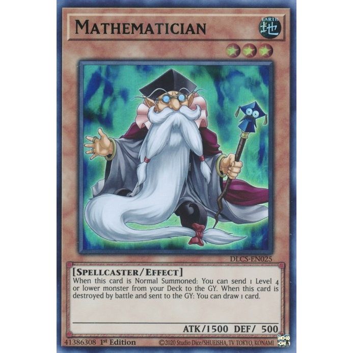 Image for Mathematician (Green) (DLCS-EN025) (DLCS) - YuGiOh