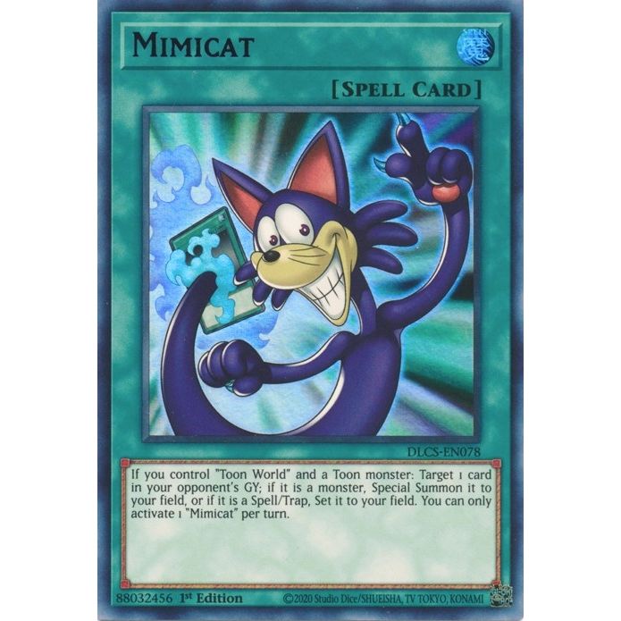 Image for Mimicat (Purple) (DLCS-EN078) (DLCS) - YuGiOh