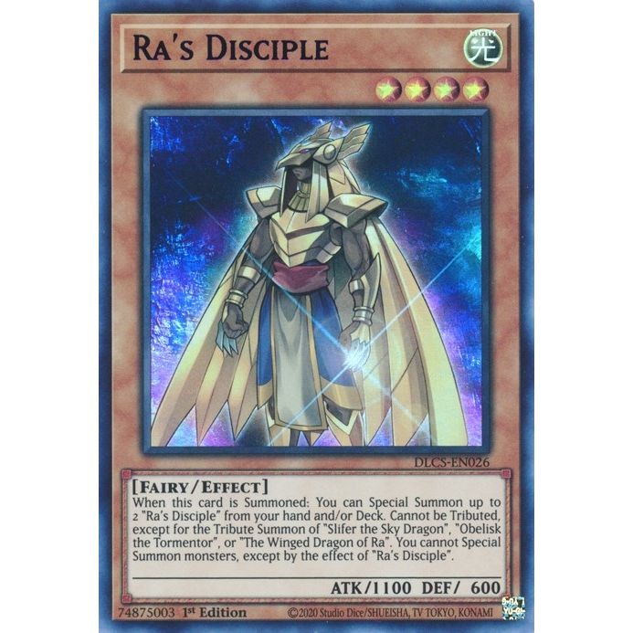 Image for Ra's Disciple (Blue) (DLCS-EN026) (DLCS) - YuGiOh