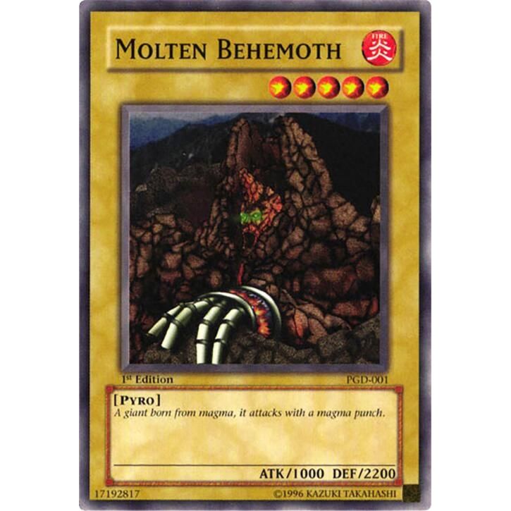 Image for Molten Behemoth (PGD-001) (PGD) - YuGiOh