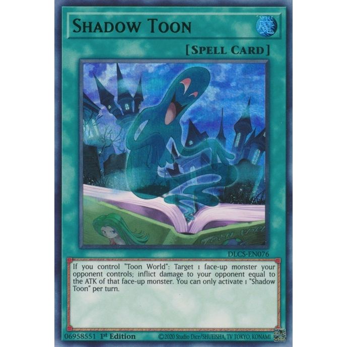 Image for Shadow Toon (Green) (DLCS-EN076) (DLCS) - YuGiOh