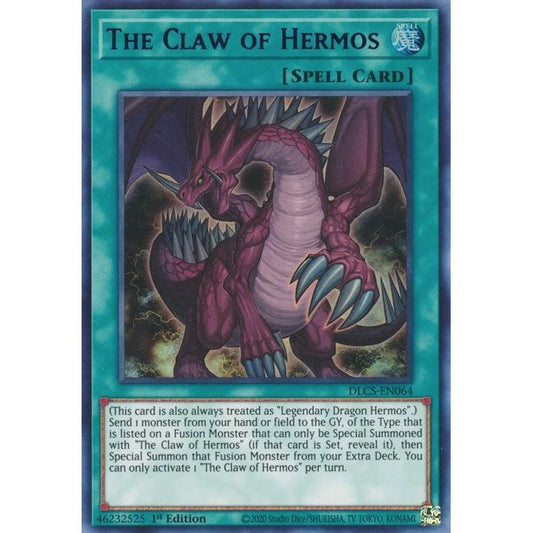 Image for The Claw of Hermos (Blue) (DLCS-EN064) (DLCS) - YuGiOh
