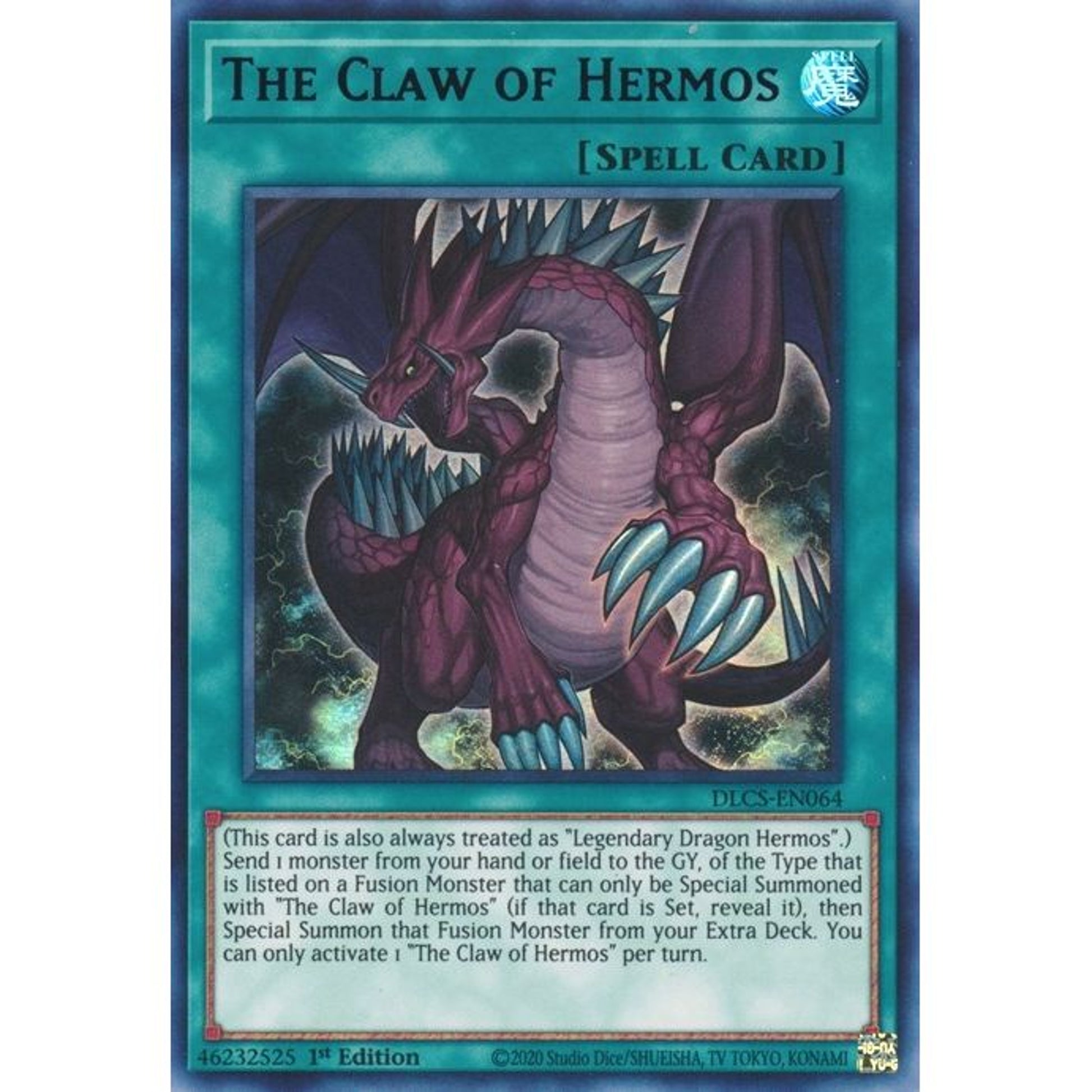 Image for The Claw of Hermos (Purple) (DLCS-EN064) (DLCS) - YuGiOh