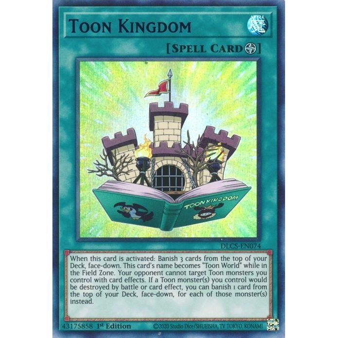 Image for Toon Kingdom (Blue) (DLCS-EN074) (DLCS) - YuGiOh