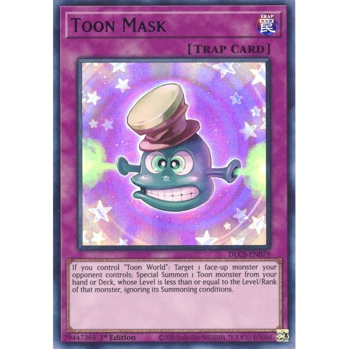 Image for Toon Mask (Purple) (DLCS-EN079) (DLCS) - YuGiOh
