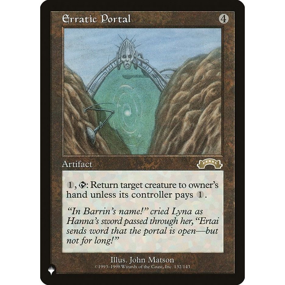 Image for Erratic Portal (132/143) (LIST) - Magic: The Gathering