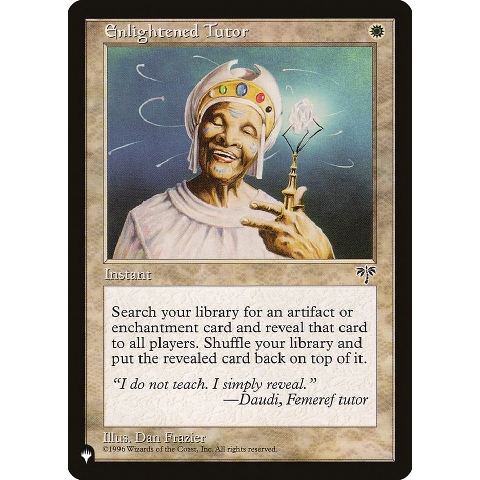 Image for Enlightened Tutor (LIST) - Magic: The Gathering