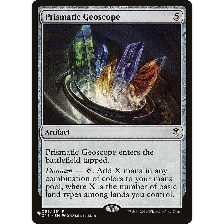 Image for Prismatic Geoscope (055/351) (LIST) - Magic: The Gathering