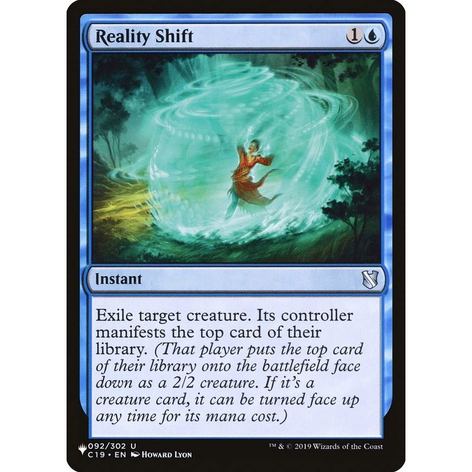 Image for Reality Shift (C19) (092/302) (LIST) - Magic: The Gathering