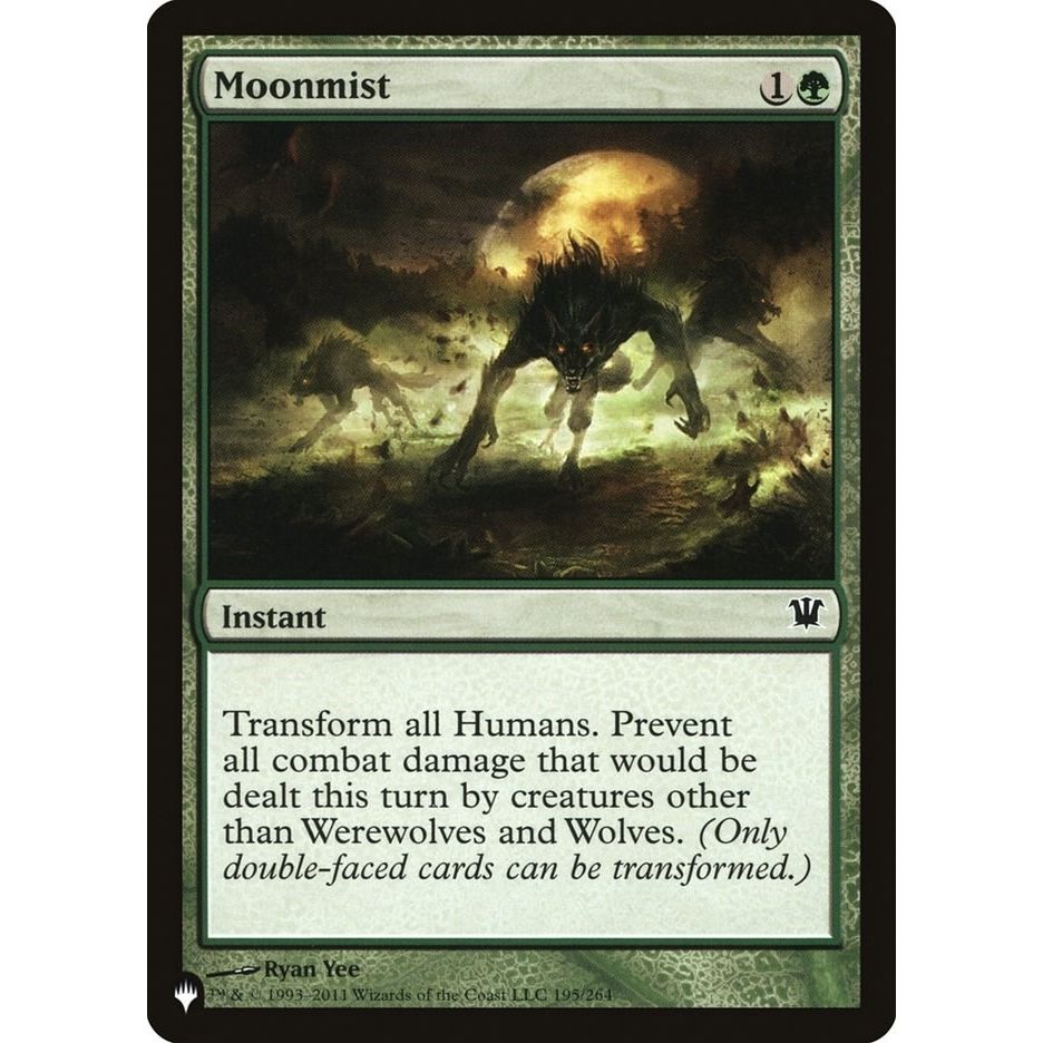 Image for Moonmist (195/264) (LIST) - Magic: The Gathering