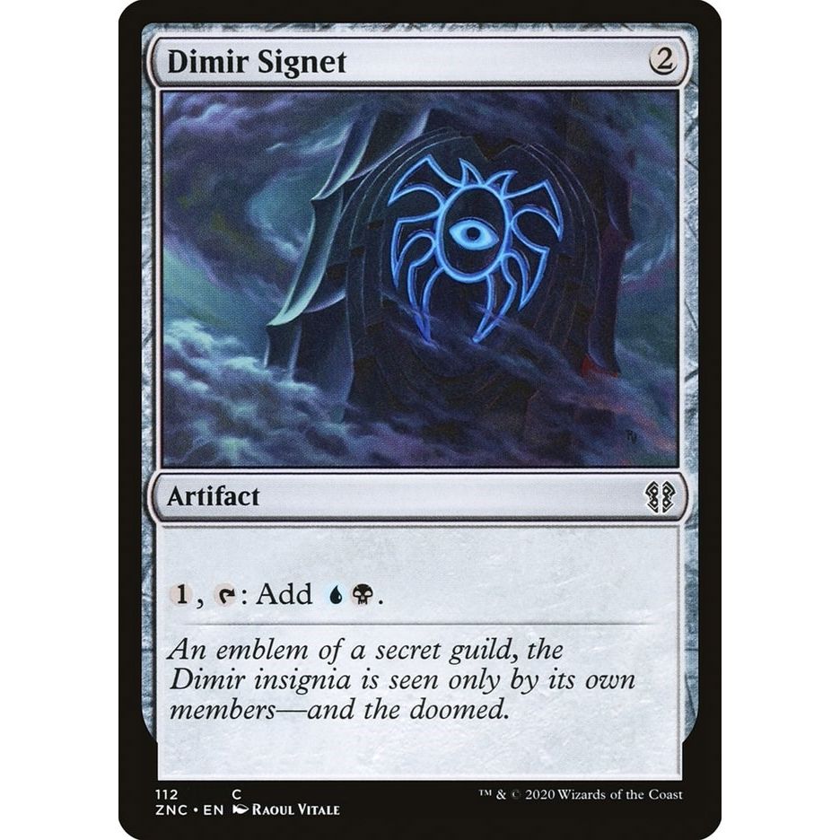 Image for Dimir Signet (112) (ZNC) - Magic: The Gathering
