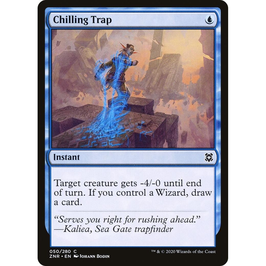 Image for Chilling Trap (50) (ZNR) - Magic: The Gathering
