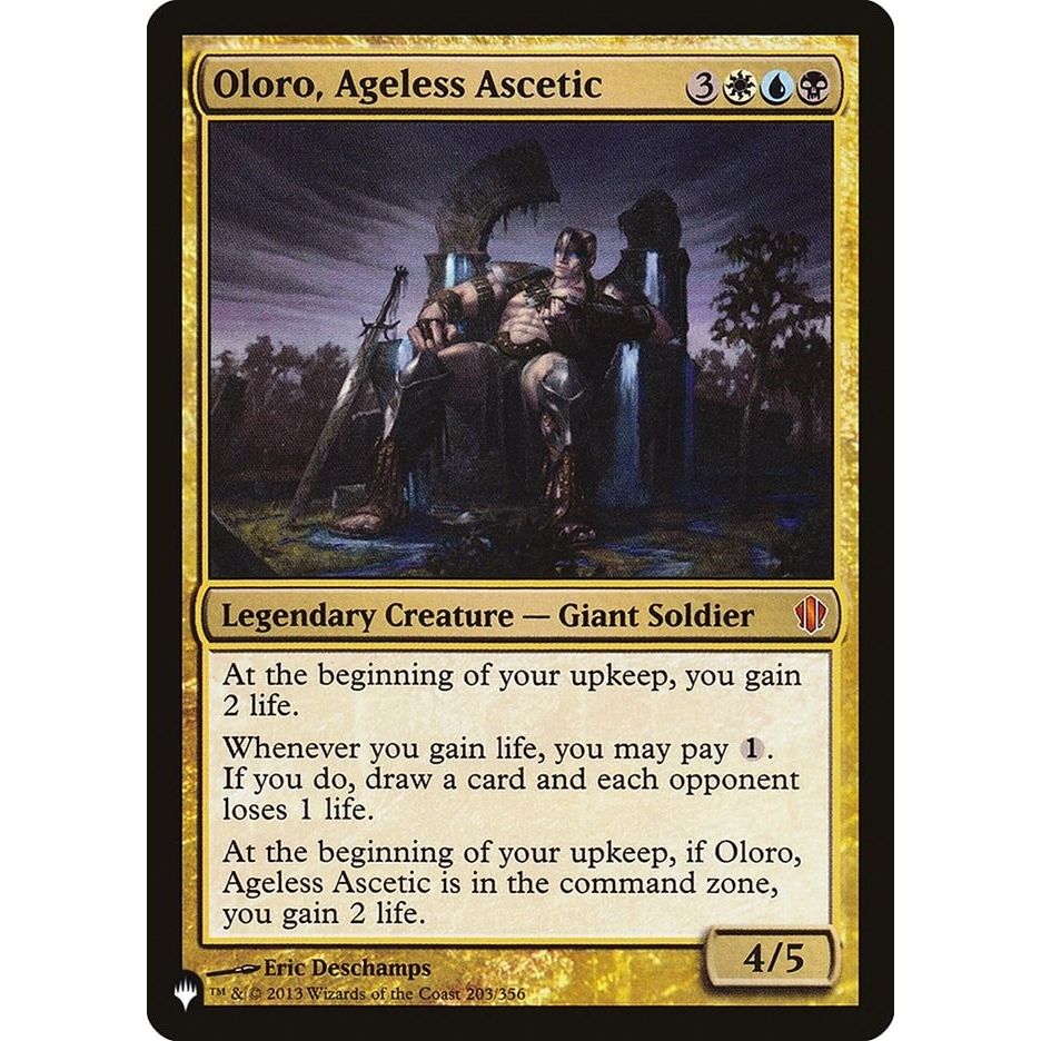 Image for Oloro, Ageless Ascetic (203/356) (LIST) - Magic: The Gathering