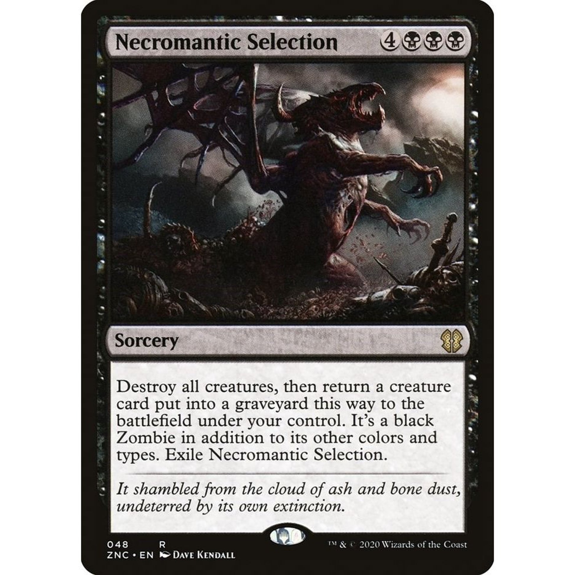 Image for Necromantic Selection (48) (ZNC) - Magic: The Gathering