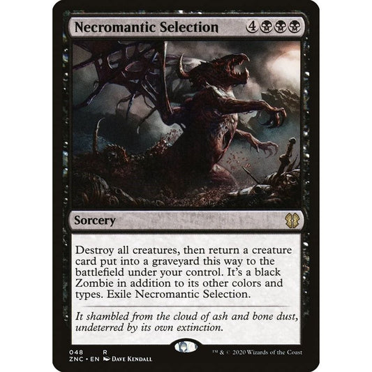 Image for Necromantic Selection (48) (ZNC) - Magic: The Gathering
