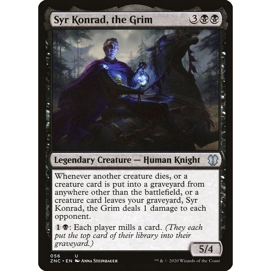 Image for Syr Konrad, the Grim (56) (ZNC) - Magic: The Gathering