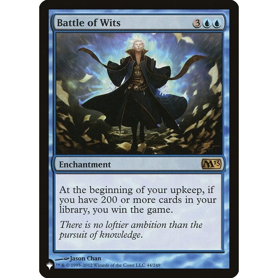 Image for Battle of Wits (44/249) (LIST) - Magic: The Gathering