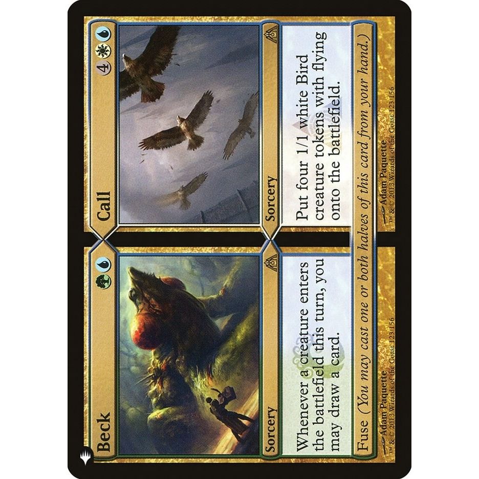 Image for Beck // Call (123/156) (LIST) - Magic: The Gathering