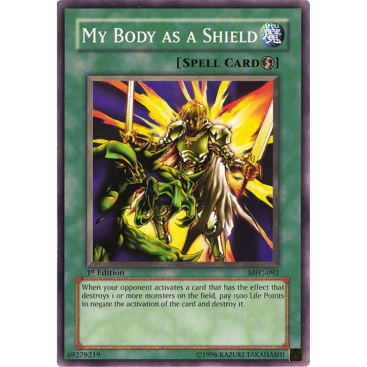 Image for My Body as a Shield (MFC-092) (MFC) - YuGiOh