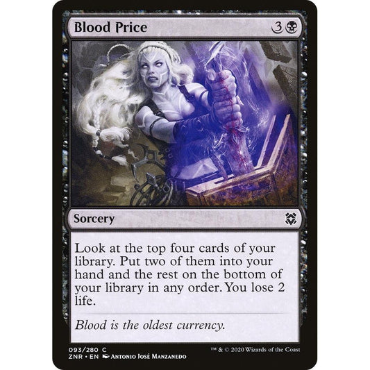 Image for Blood Price (93) (ZNR) - Magic: The Gathering