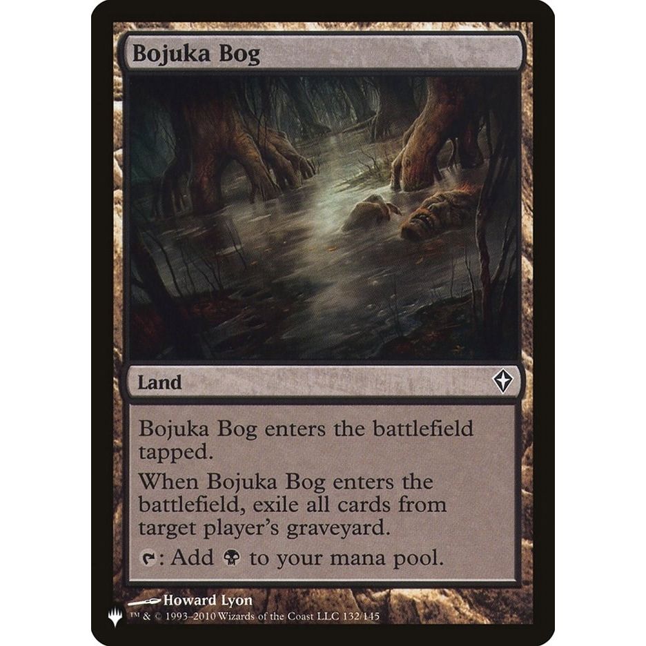 Image for Bojuka Bog (WWK) (132/145) (LIST) - Magic: The Gathering