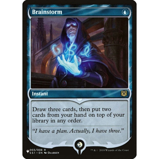 Image for Brainstorm (SS1) (003/008) (LIST) - Magic: The Gathering