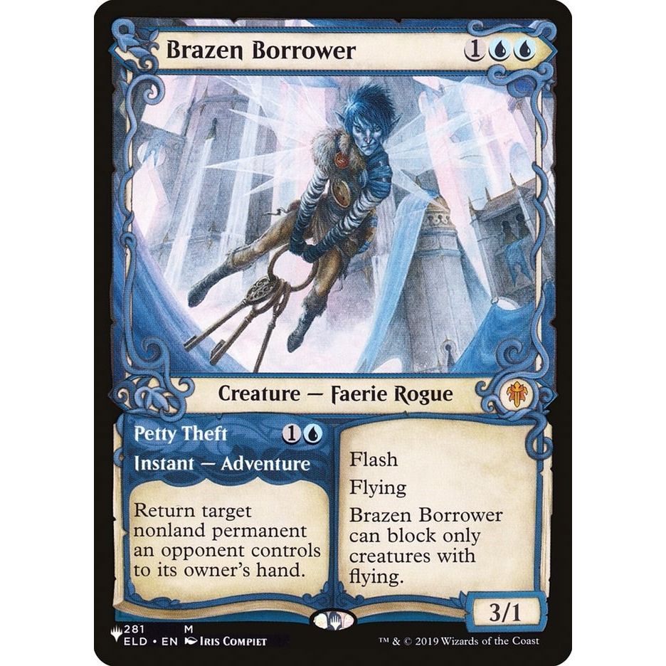 Image for Brazen Borrower (Showcase) (281/269) (LIST) - Magic: The Gathering