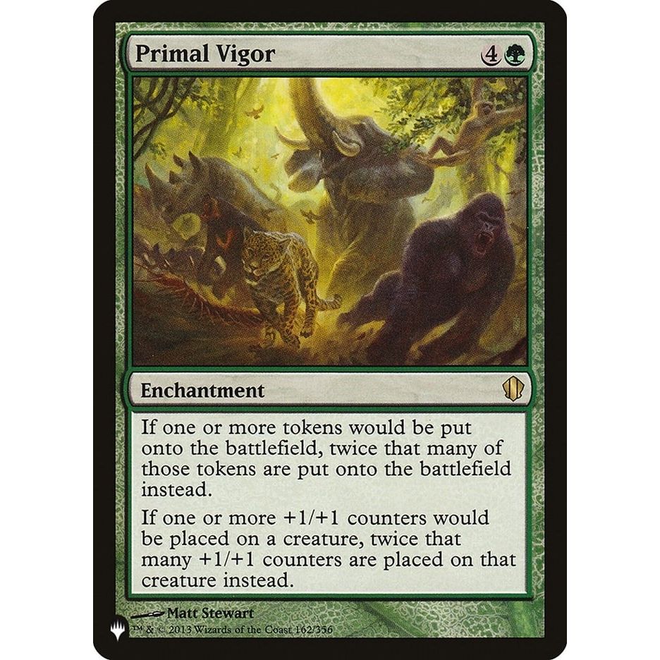 Image for Primal Vigor (162/356) (LIST) - Magic: The Gathering