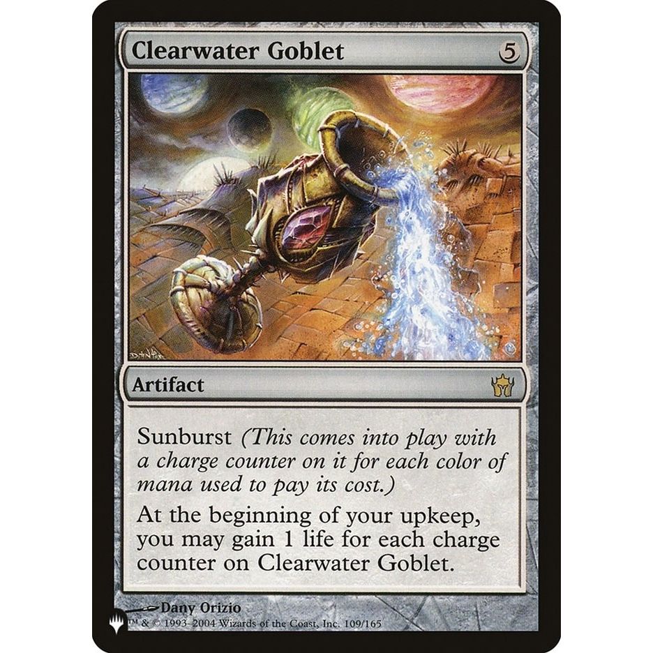 Image for Clearwater Goblet (109/165) (LIST) - Magic: The Gathering