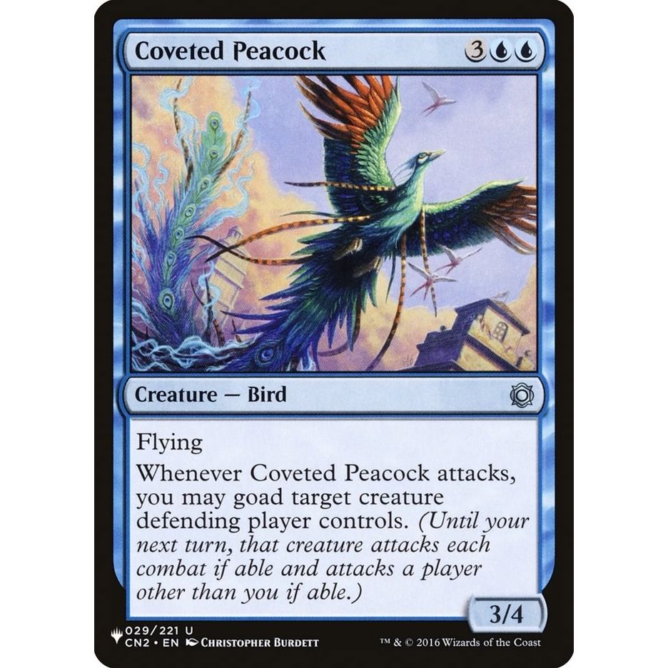 Image for Coveted Peacock (029/221) (LIST) - Magic: The Gathering