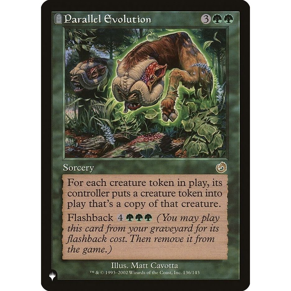 Image for Parallel Evolution (136/143) (LIST) - Magic: The Gathering