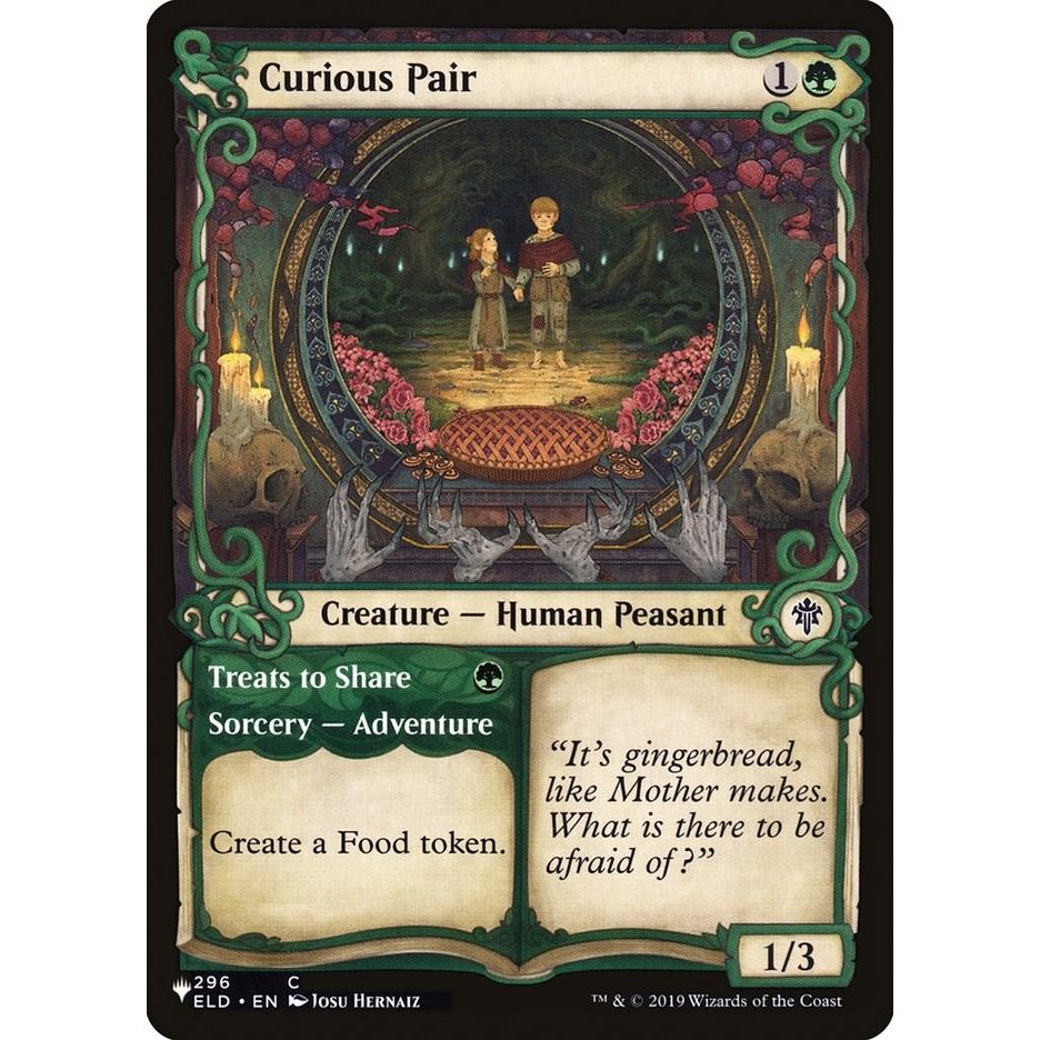 Image for Curious Pair (Showcase) (296/269) (LIST) - Magic: The Gathering