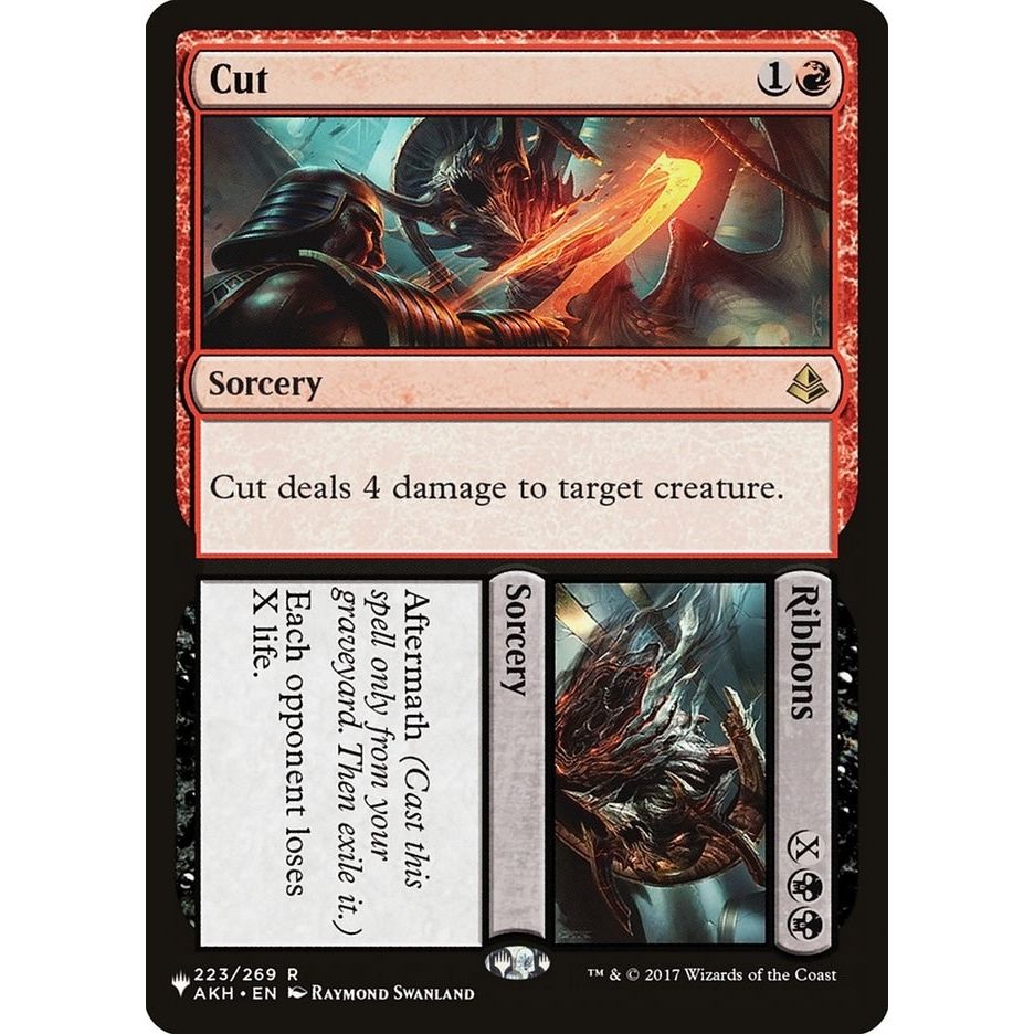 Image for Cut // Ribbons (223/269) (LIST) - Magic: The Gathering