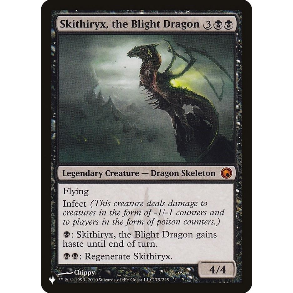 Image for Skithiryx, the Blight Dragon (79/249) (LIST) - Magic: The Gathering