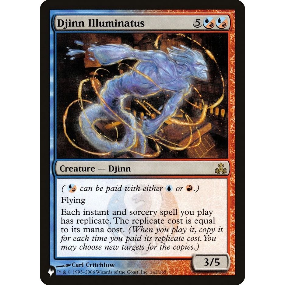 Image for Djinn Illuminatus (142/165) (LIST) - Magic: The Gathering