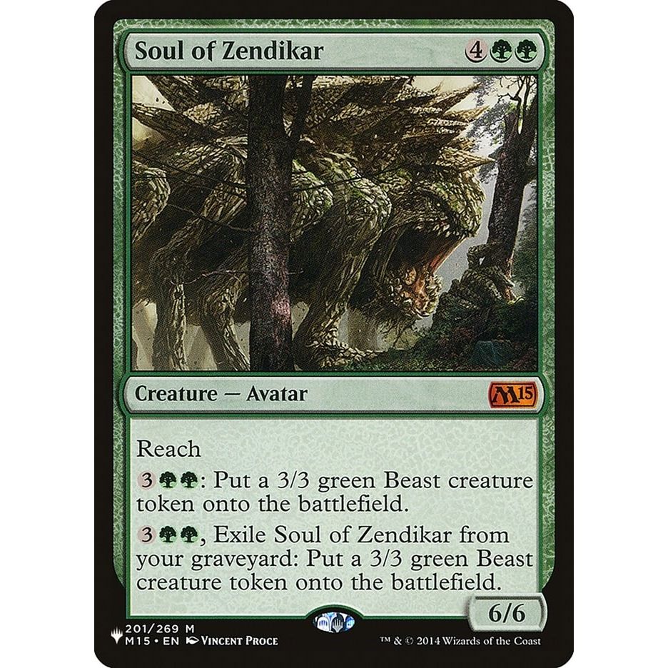 Image for Soul of Zendikar (201/269) (LIST) - Magic: The Gathering