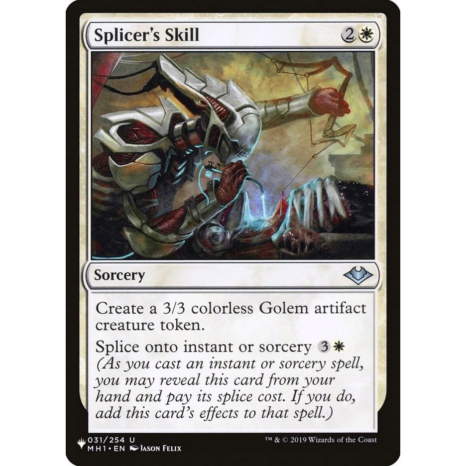 Image for Splicer's Skill (031/254) (LIST) - Magic: The Gathering