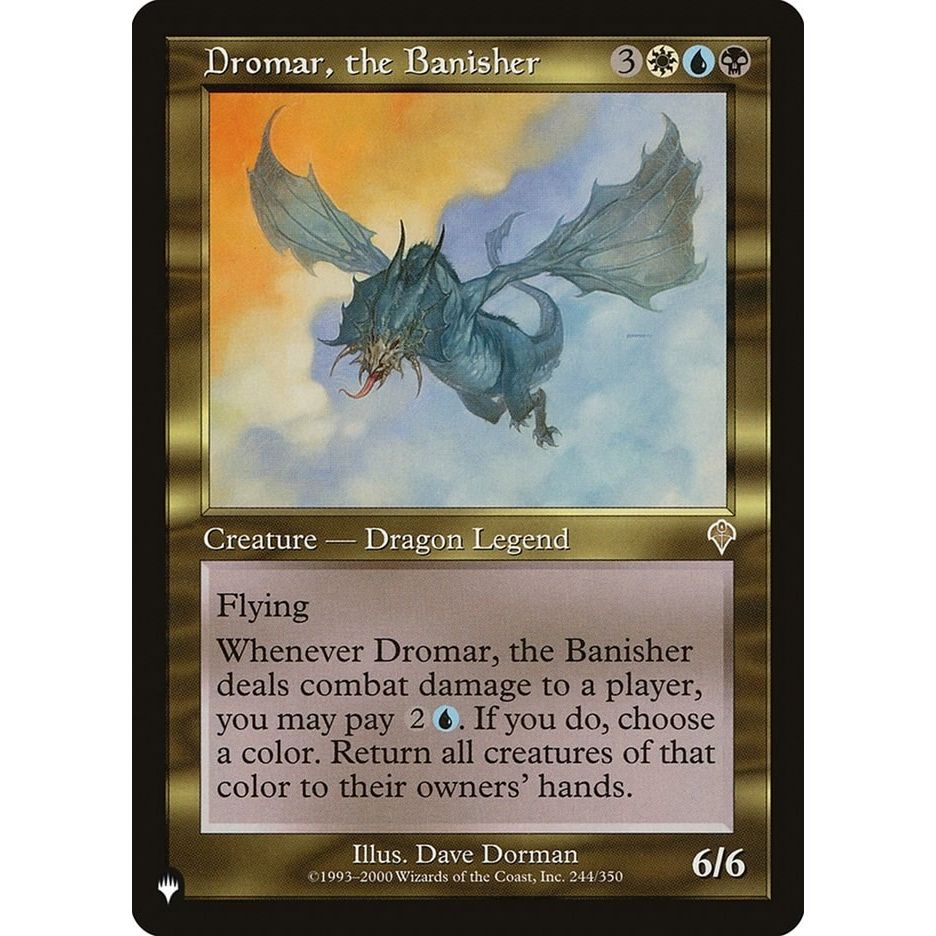 Image for Dromar, the Banisher (244/350) (LIST) - Magic: The Gathering