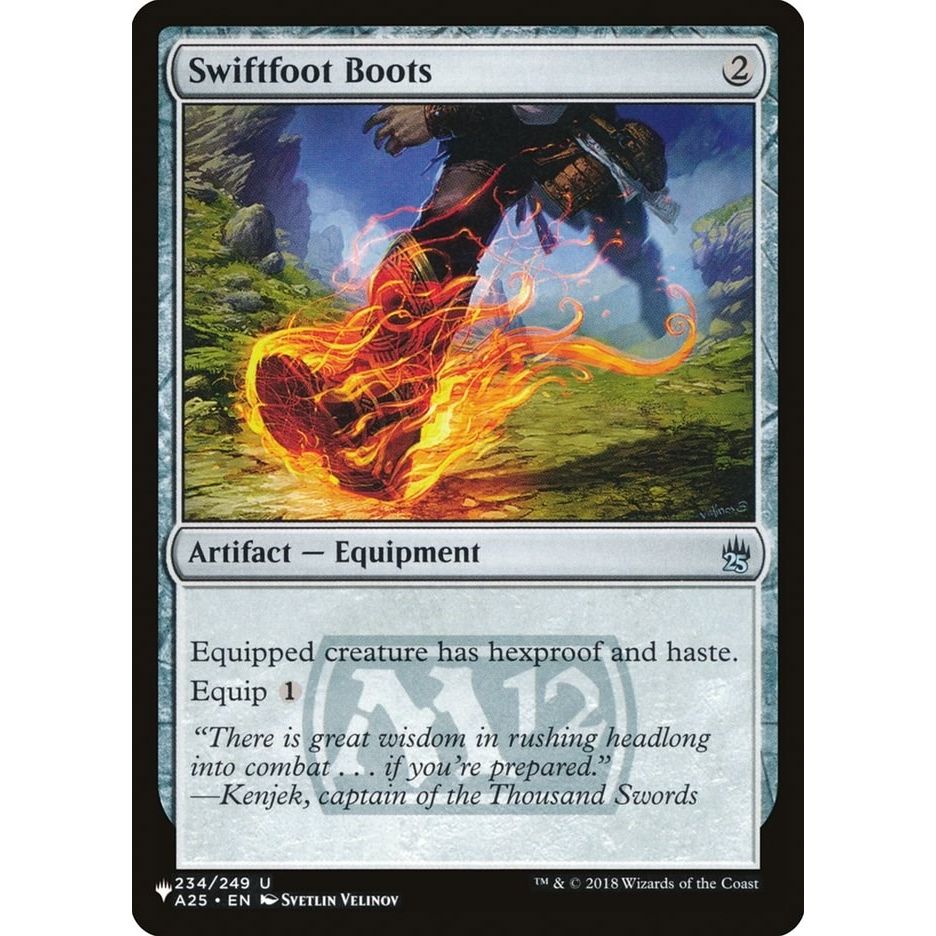 Image for Swiftfoot Boots (A25) (234/249) (LIST) - Magic: The Gathering