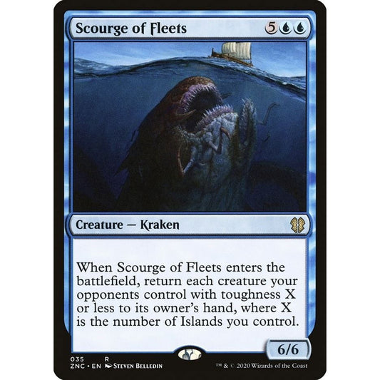 Image for Scourge of Fleets (35) (ZNC) - Magic: The Gathering