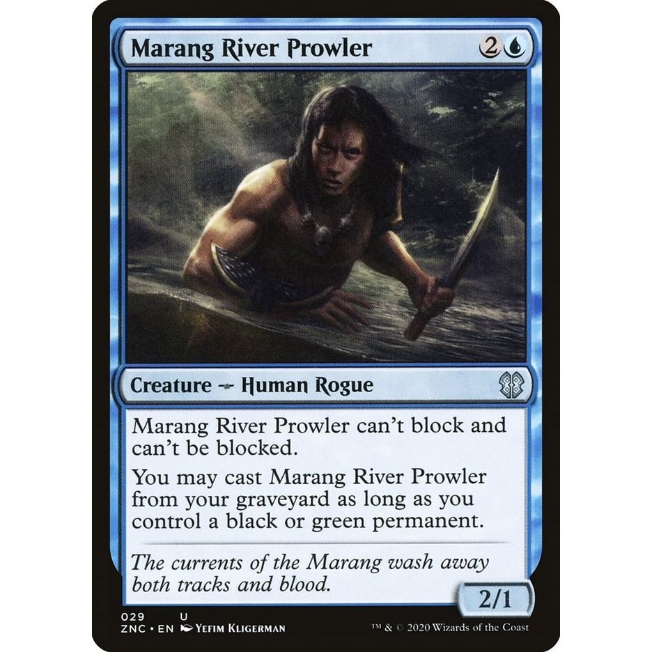 Image for Marang River Prowler (29) (ZNC) - Magic: The Gathering