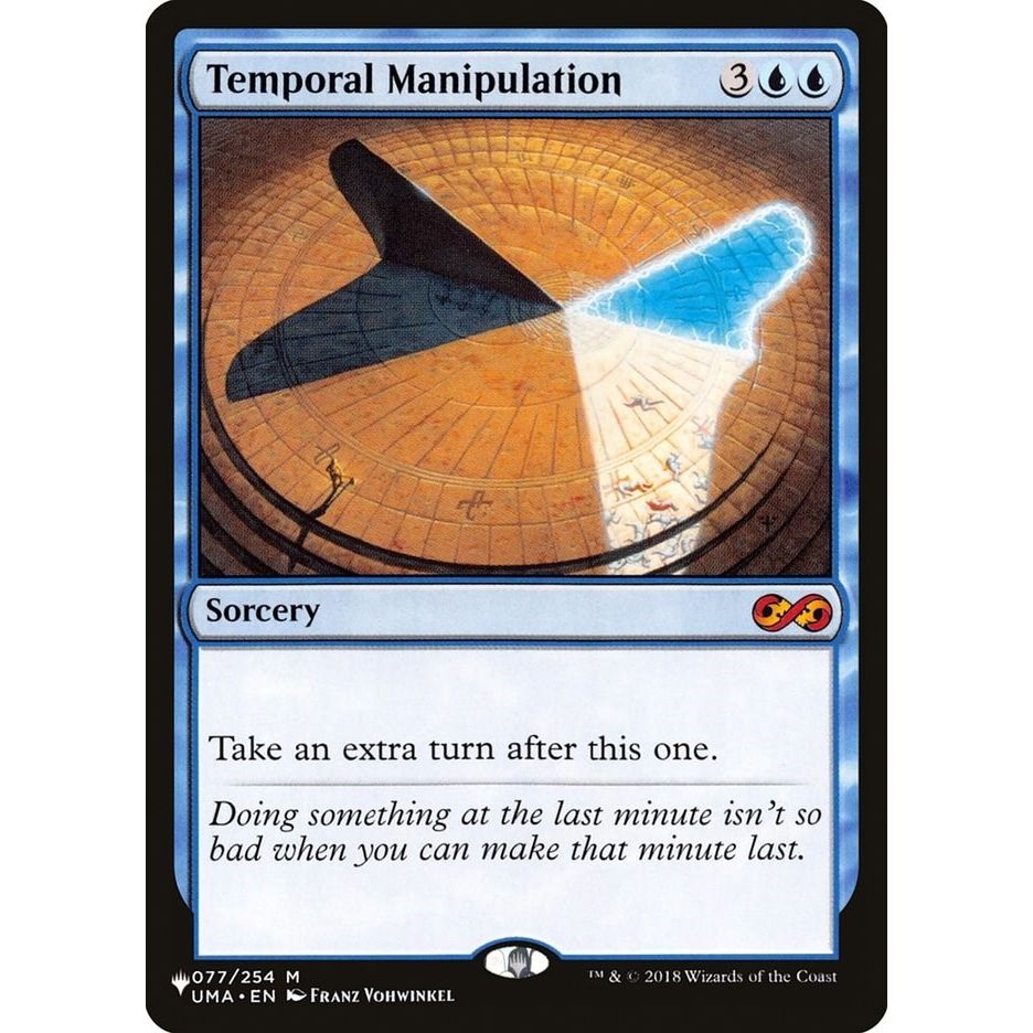 Image for Temporal Manipulation (077/254) (LIST) - Magic: The Gathering